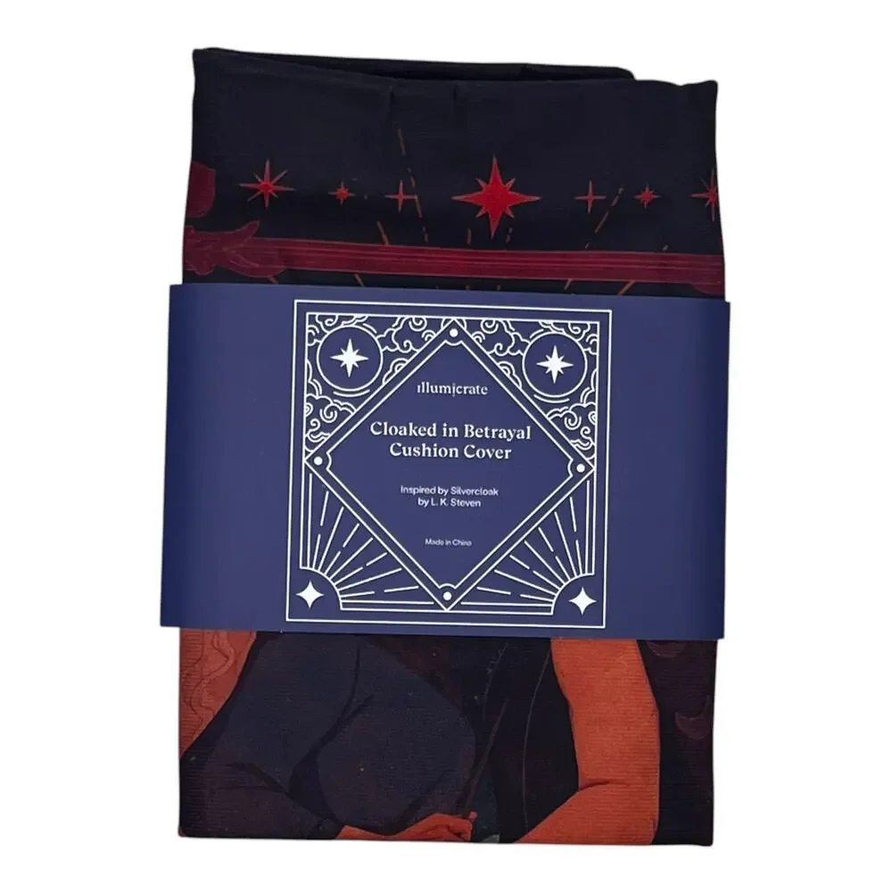Illumicrate Silvercloak Cushion Cover – L.K. Steven August 2025 Exclusive Item